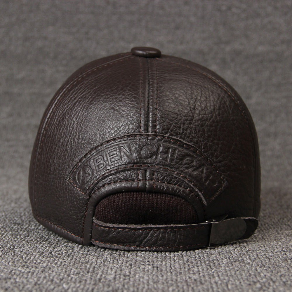 TheCapSpot - Cowhide Baseball Cap