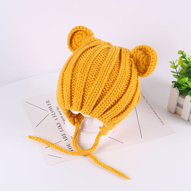 Children's Hats Handmade Knitted Woolen Hats