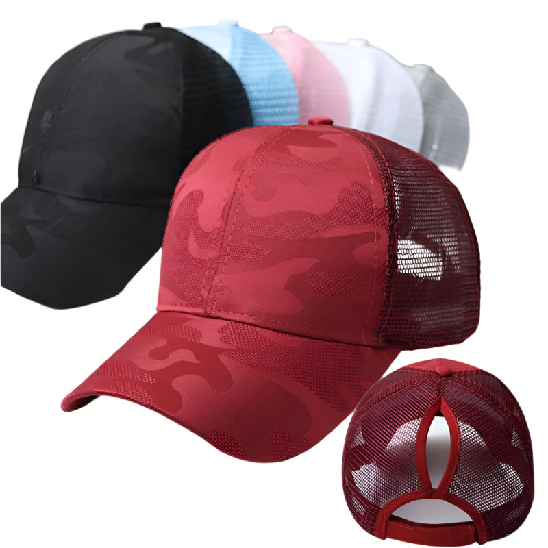TheCapSpot - Lady's ponytail baseball cap