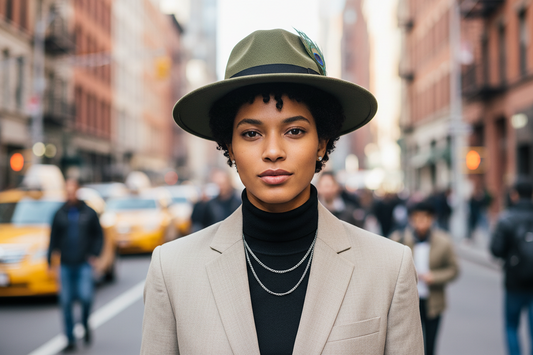 The CapSpot - Terrance Fedora W/band