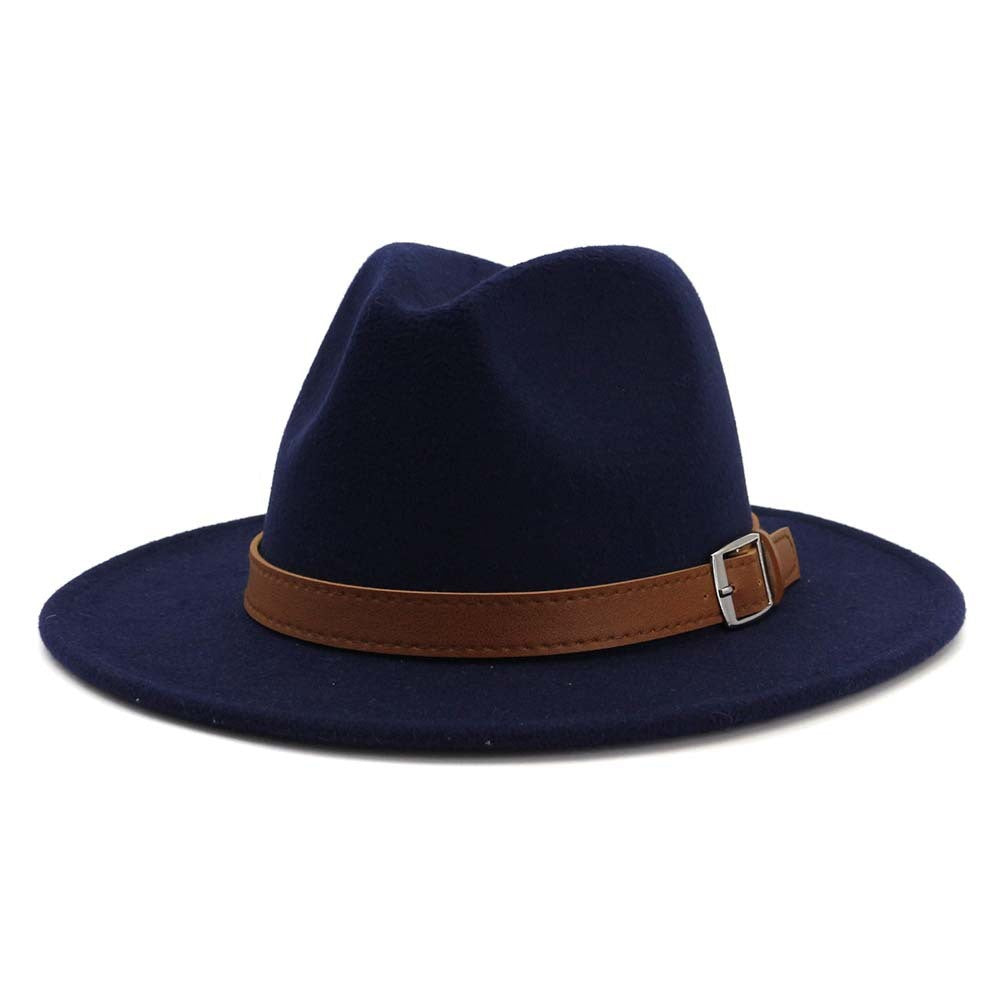 British style brim hat