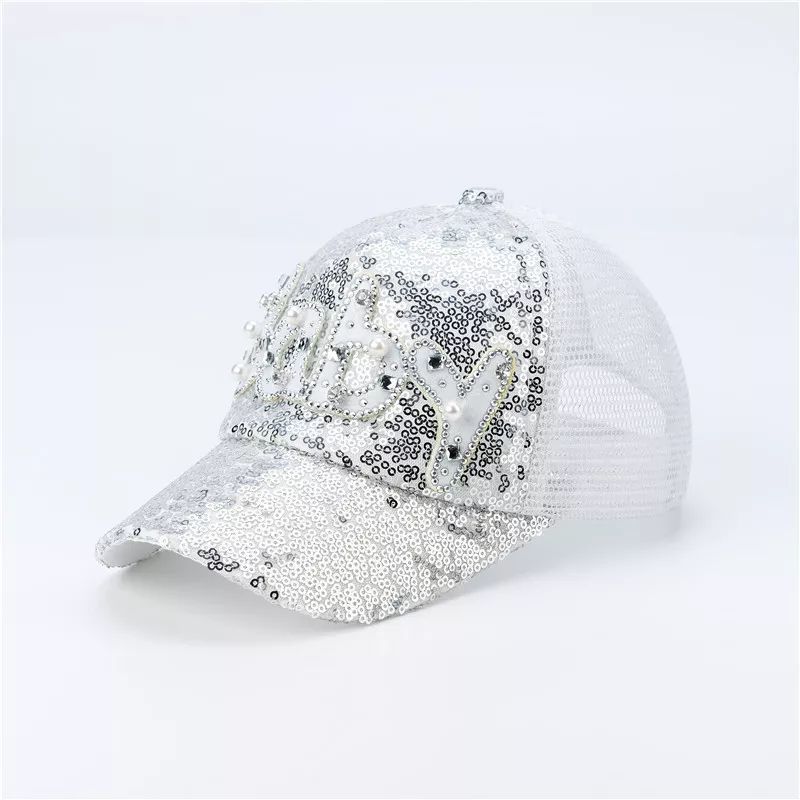 TheCapSpot - Sequin Baseball Cap