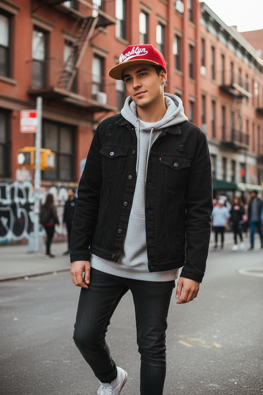 Brooklyn Cotton Baseball Cap, Adjustable
