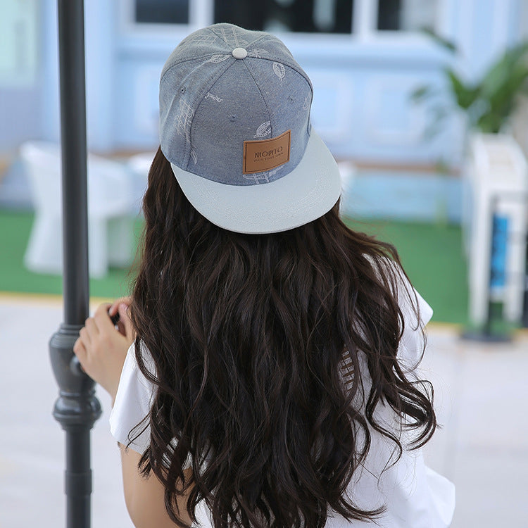 TheCapSpot - Graffiti Denim Baseball Cap