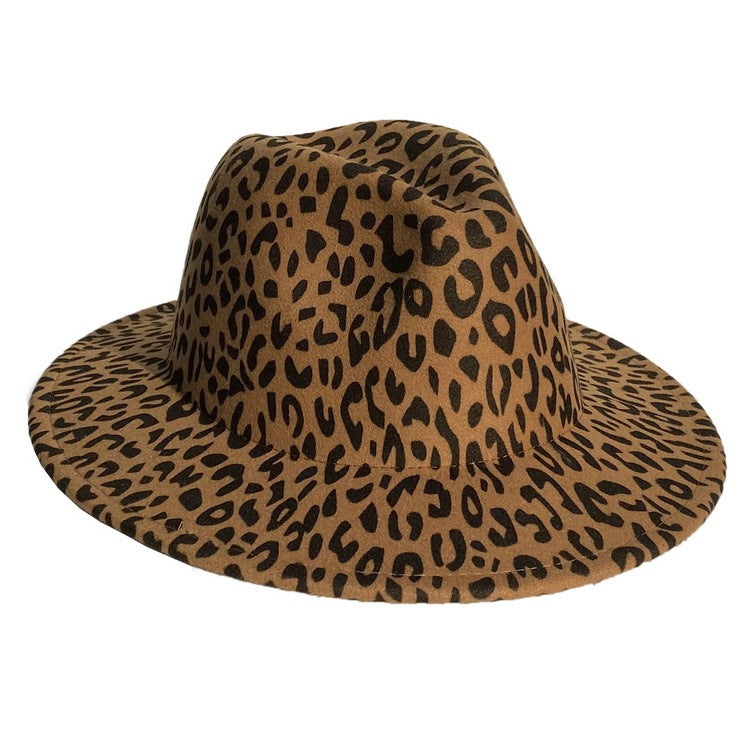 TheCapSpot - Leopard Print Top Hat