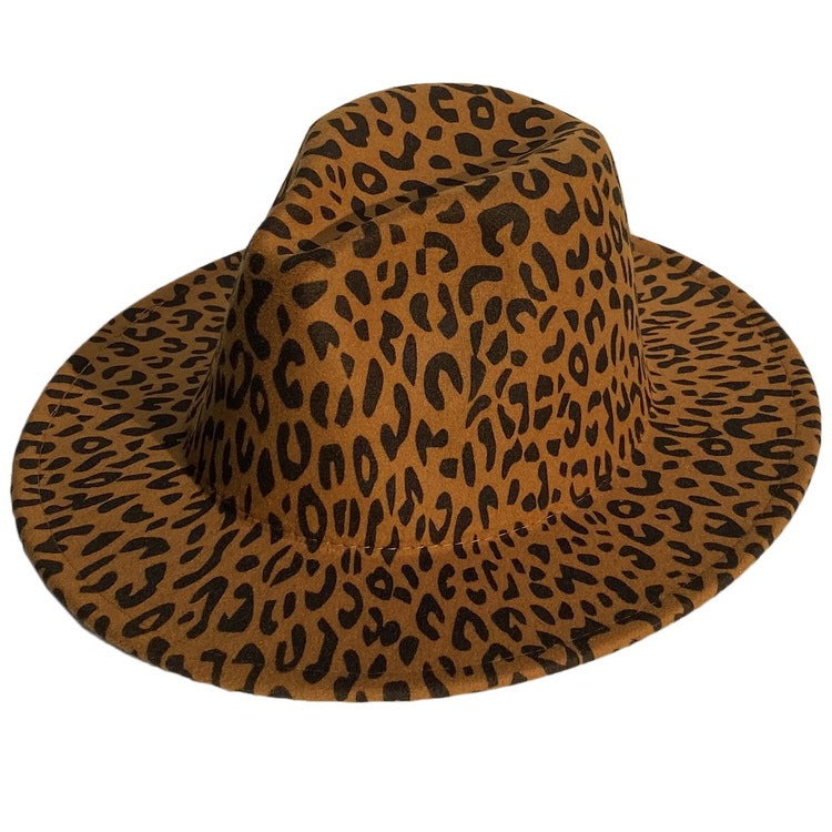 TheCapSpot - Leopard Print Top Hat