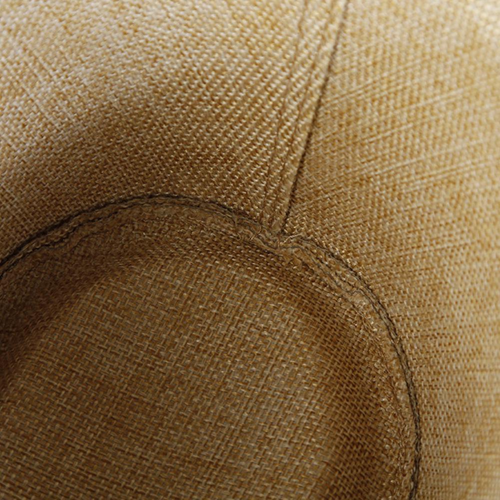 TheCapSpot - Linen Solid Color Cool Western Cowboy Hats
