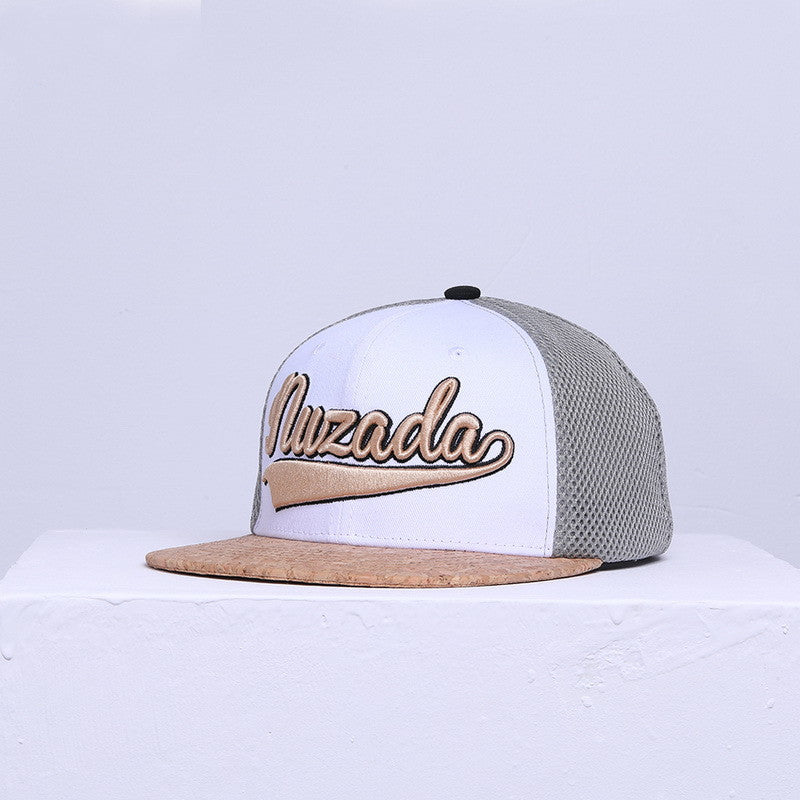 Crownover Flat Brim Baseball Cap – Cotton Twill, Hip Hop Style, Adjustable
