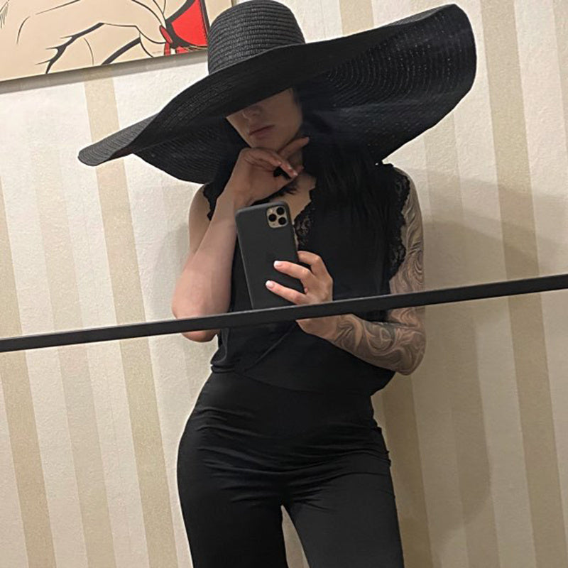 TheCapSpot - Latimore Big Brim Straw Hat