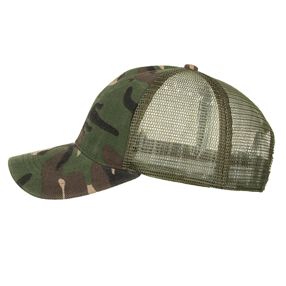 TheCapSpot - Camouflage Mesh Cap Baseball Cap