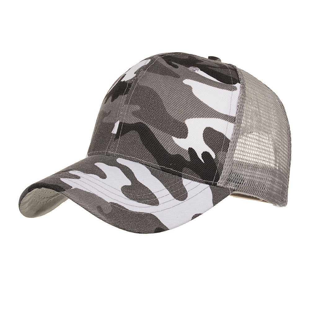 TheCapSpot - Camouflage Mesh Cap Baseball Cap