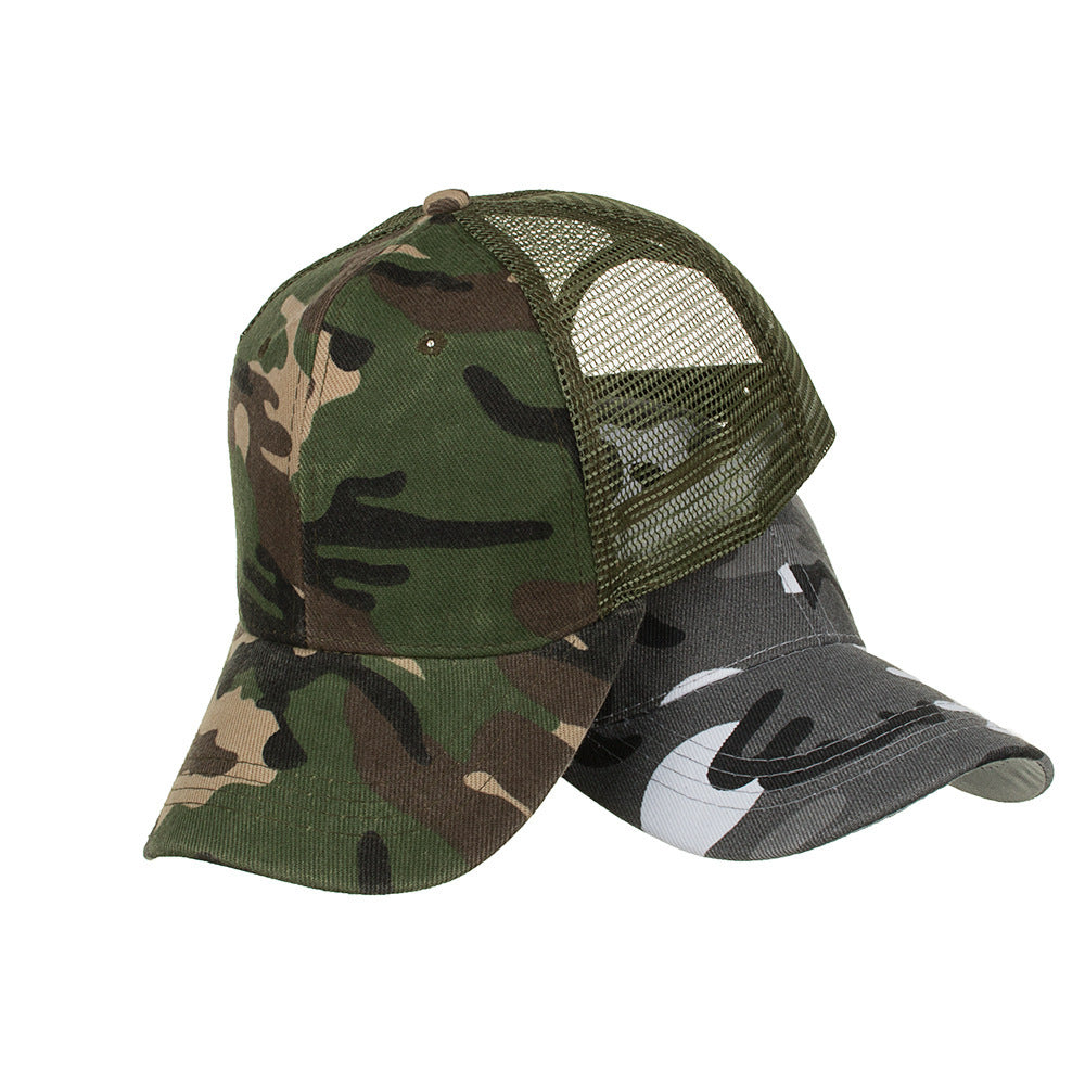 TheCapSpot - Camouflage Mesh Cap Baseball Cap
