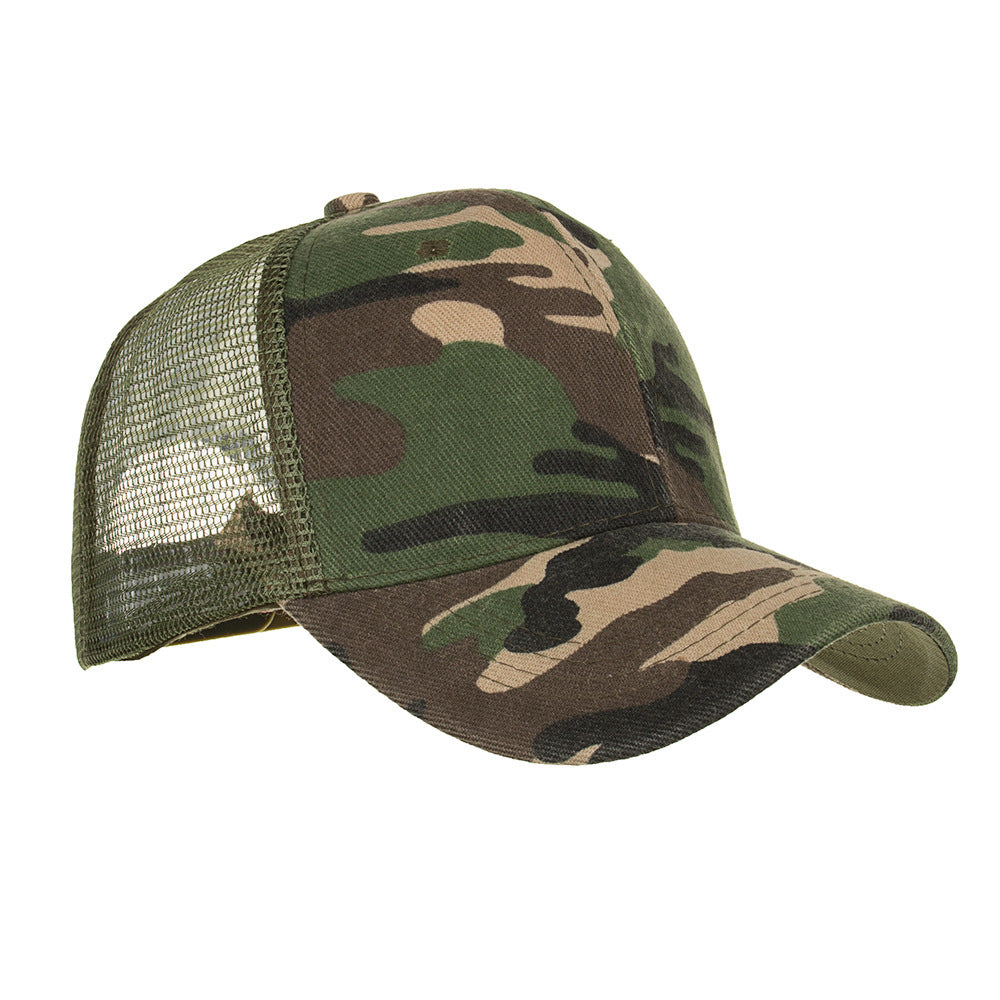 TheCapSpot - Camouflage Mesh Cap Baseball Cap
