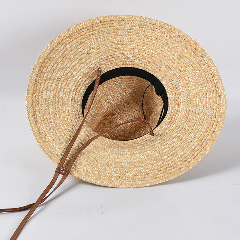 TheCapSpot - Straw Hat w/Strap