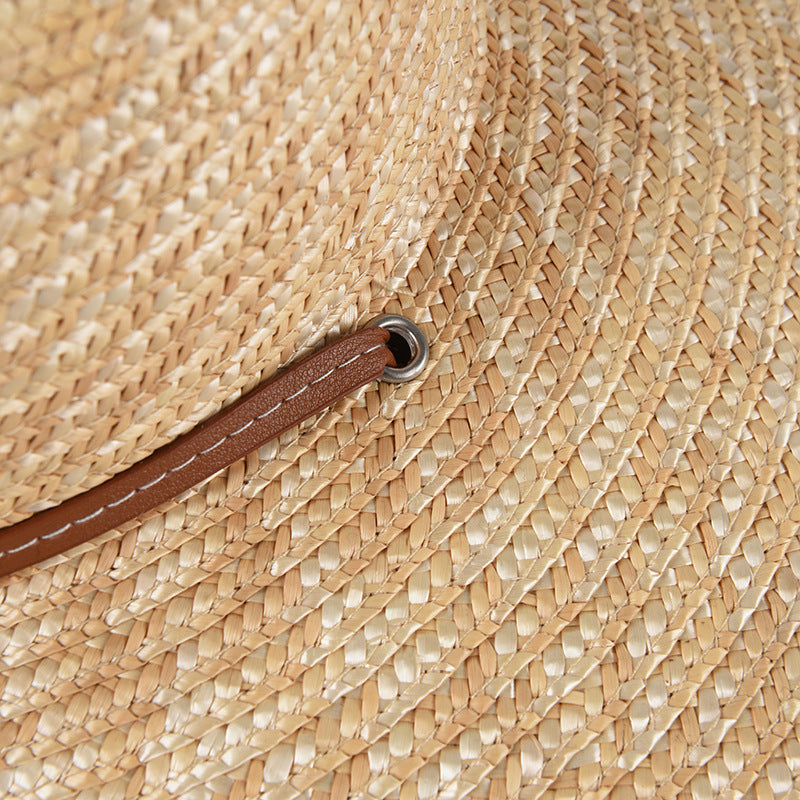 TheCapSpot - Straw Hat w/Strap