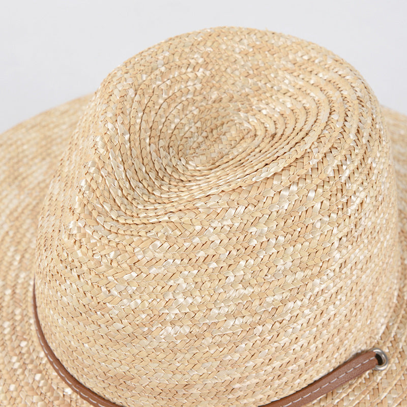 TheCapSpot - Straw Hat w/Strap