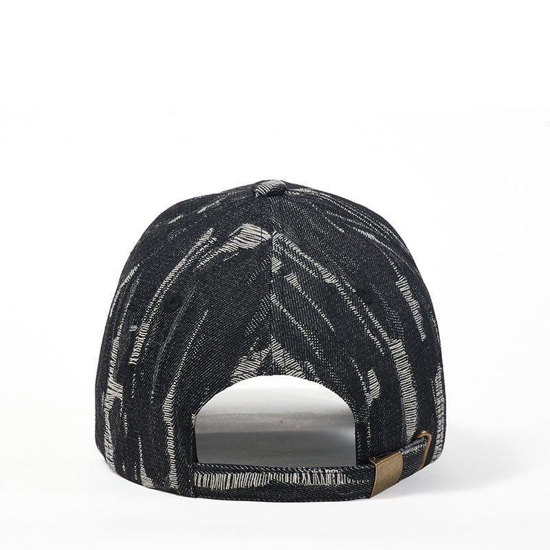 TheCapSpot - Black holed baseball cap