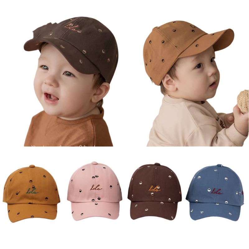 Bradley Kids' Cotton Baseball Cap | Soft Casual Sun Hat