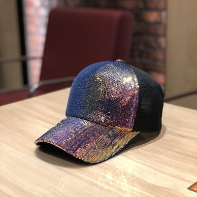 TheCapSpot - Light Plate Sequined Cap