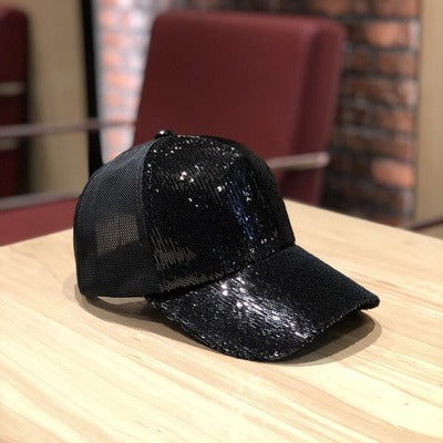 TheCapSpot - Light Plate Sequined Cap