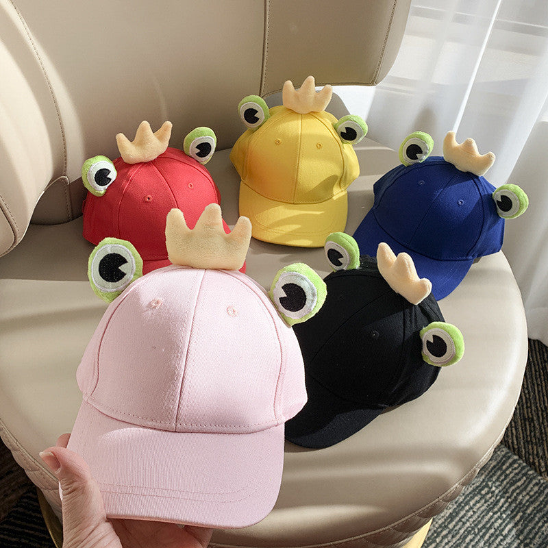 TheCapSpot - Cartoon Frog Peaked Cap