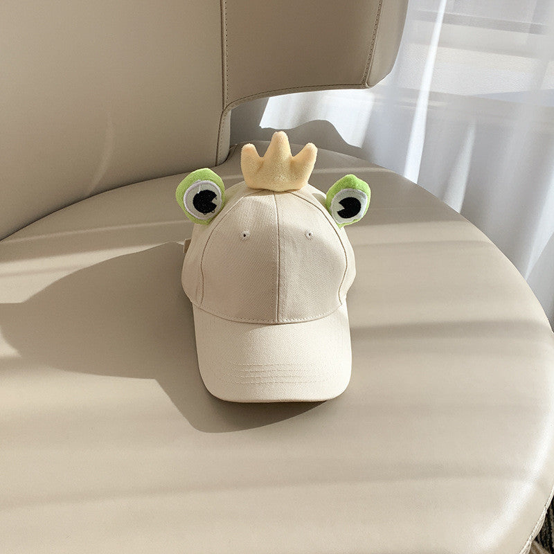 TheCapSpot - Cartoon Frog Peaked Cap