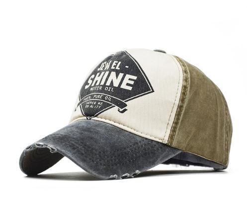 TheCapSpot - Washed letters baseball cap