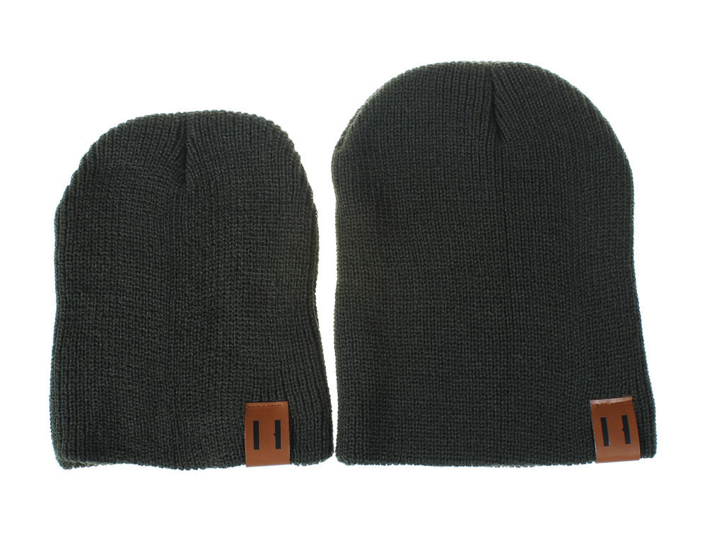 TheCapSpot - Two Vertical Labeling Head Cap Parent-child