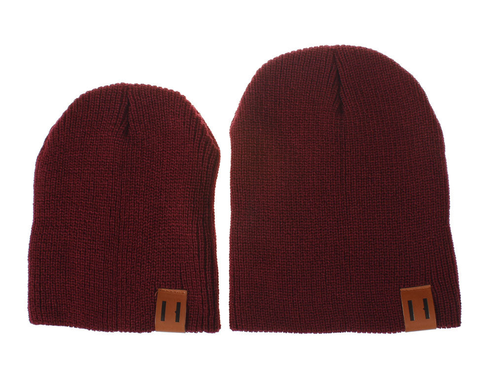 TheCapSpot - Two Vertical Labeling Head Cap Parent-child