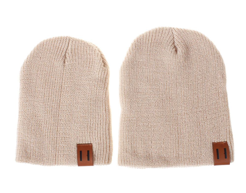 TheCapSpot - Two Vertical Labeling Head Cap Parent-child