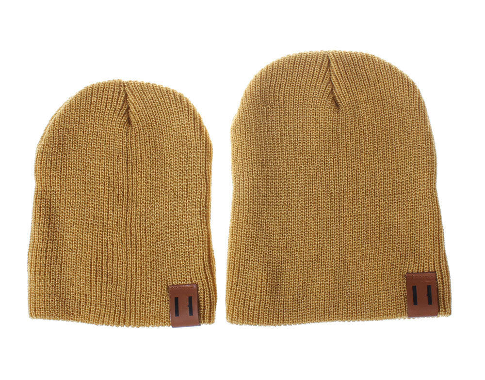 TheCapSpot - Two Vertical Labeling Head Cap Parent-child
