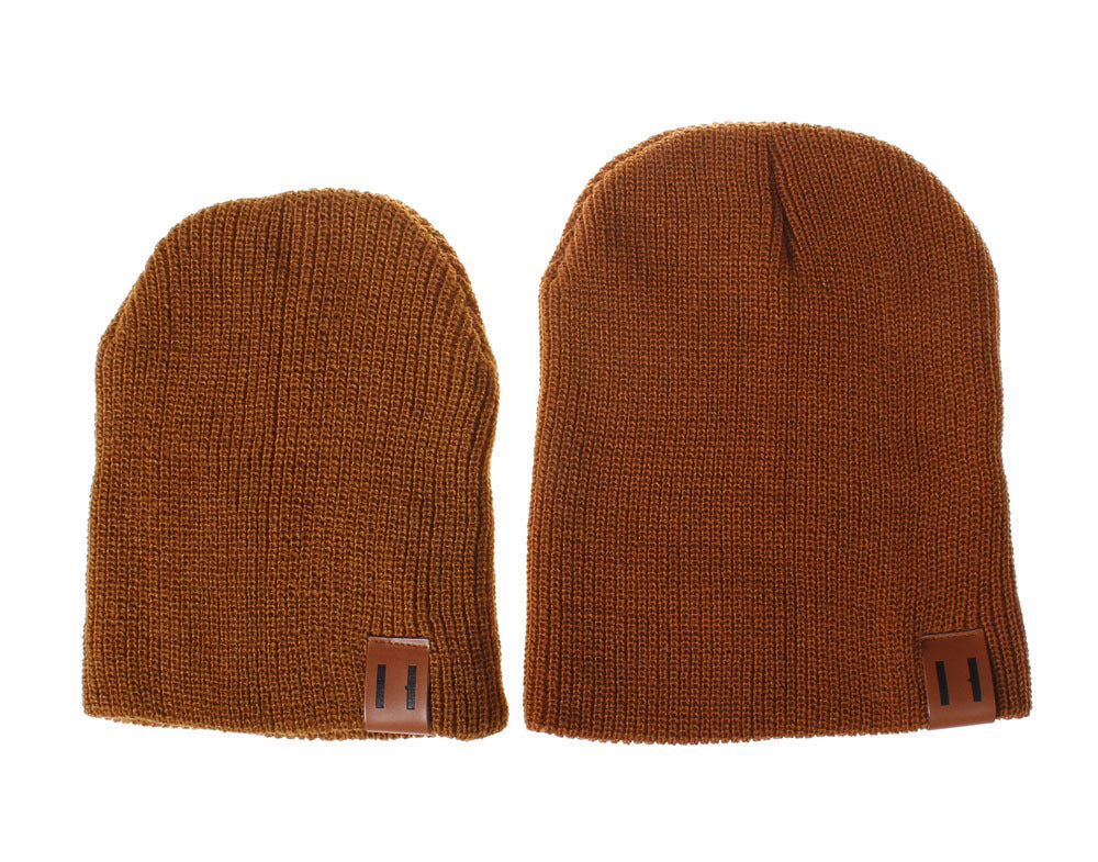 TheCapSpot - Two Vertical Labeling Head Cap Parent-child