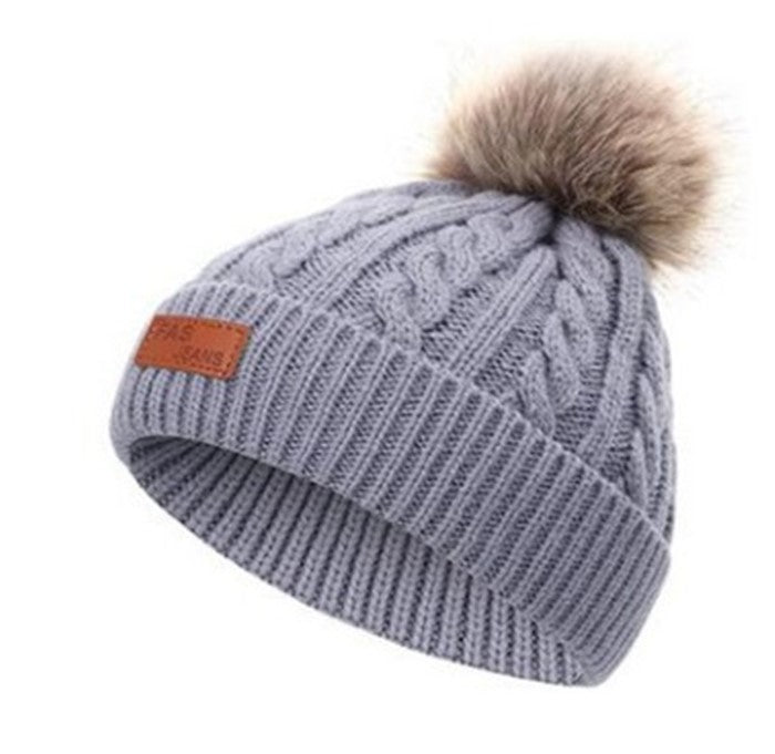 The CapSpot - Fur Ball Stocking Cap