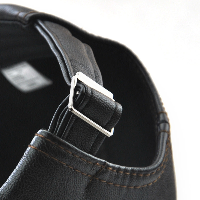 TheCapSpot - Modern Leather Baseball Cap