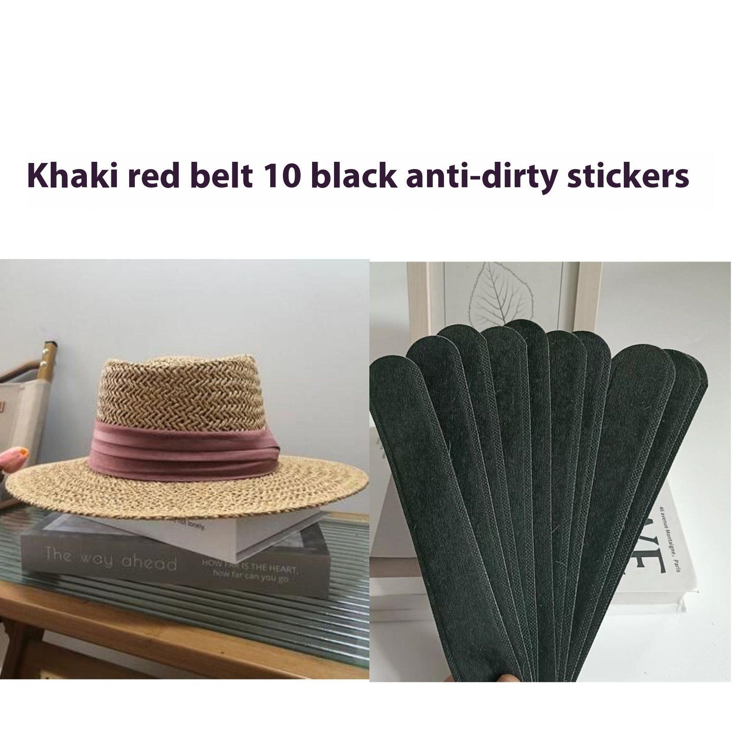 TheCapSpot - Solid Ribbon Straw Hat