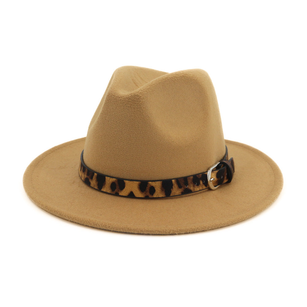 TheCapSpot - Fedora leopard print
