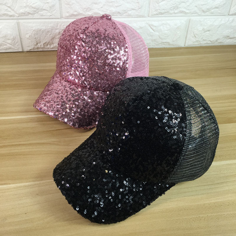TheCapSpot Sequined Baseball Cap