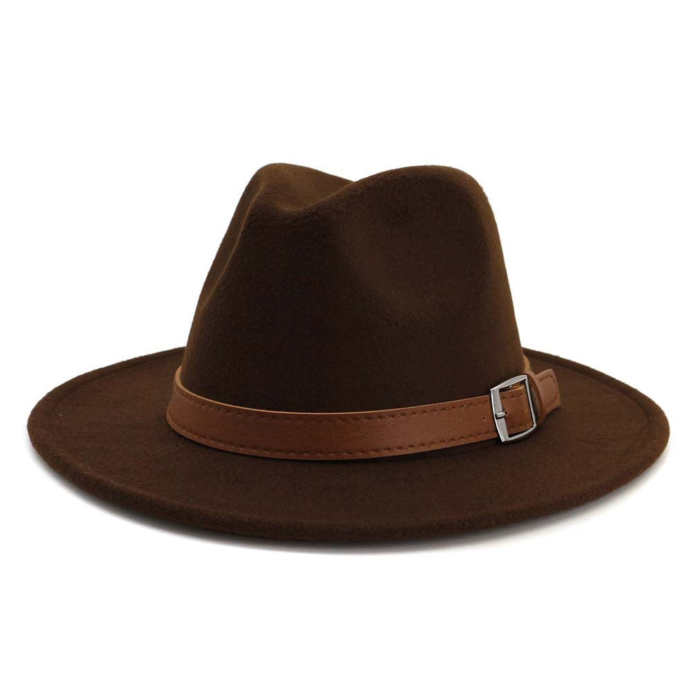 British style brim hat