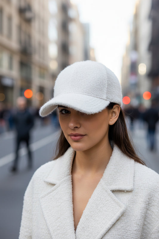 TheCapSpot - Rabbit Fur Baseball Cap