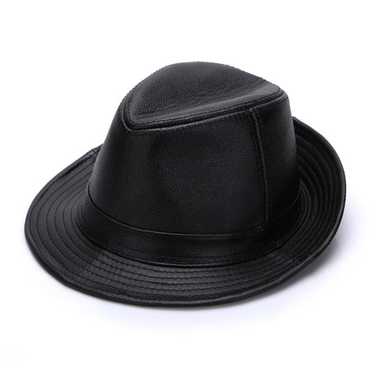 TheCapSpot - Davidson Leather Fedora