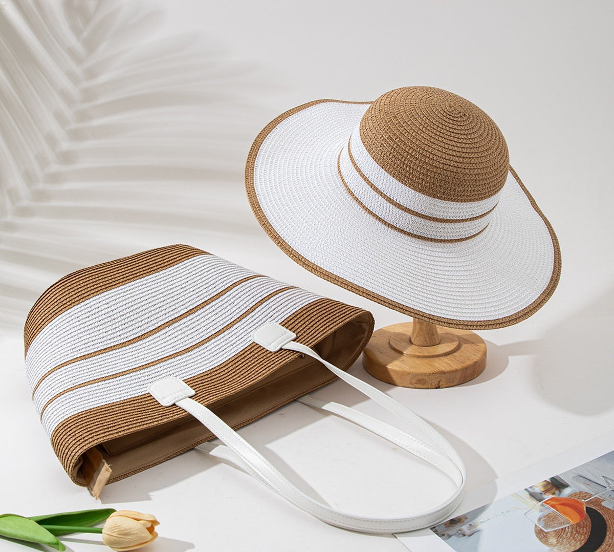 TheCapSpot - Tan Straw Hat
