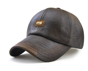 TheCapSpot - Modern Leather Baseball Cap