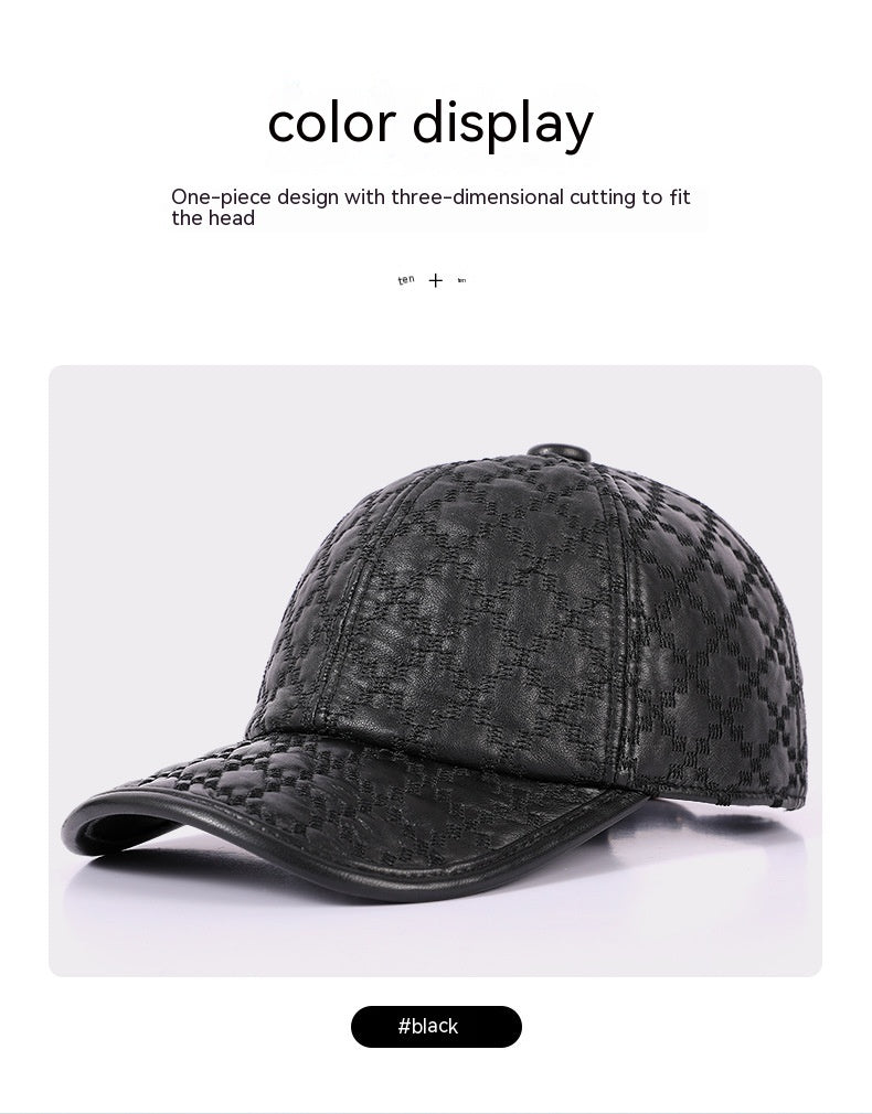 TheCapSpot - Baycott Genuine Leather Cap