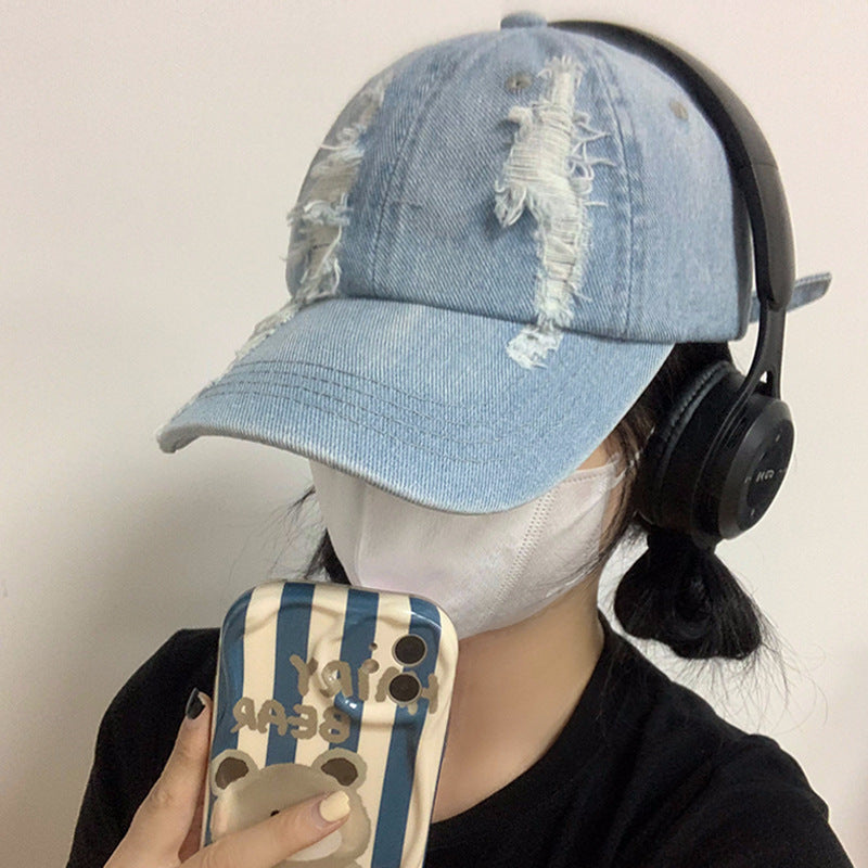 TheCapspot - Denim Peaked Cap