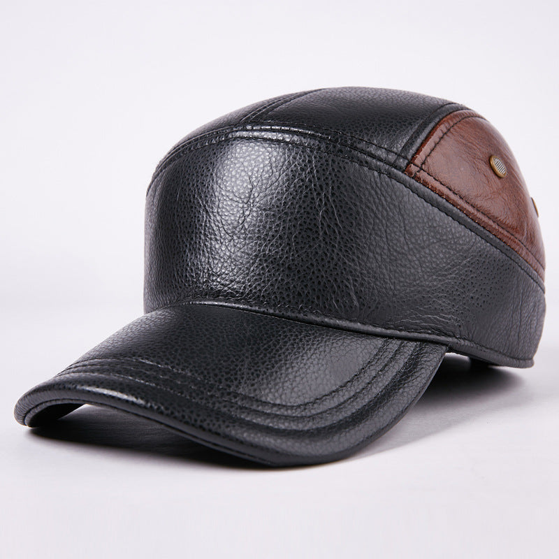 TheCapSpot - Leather Winter Cap
