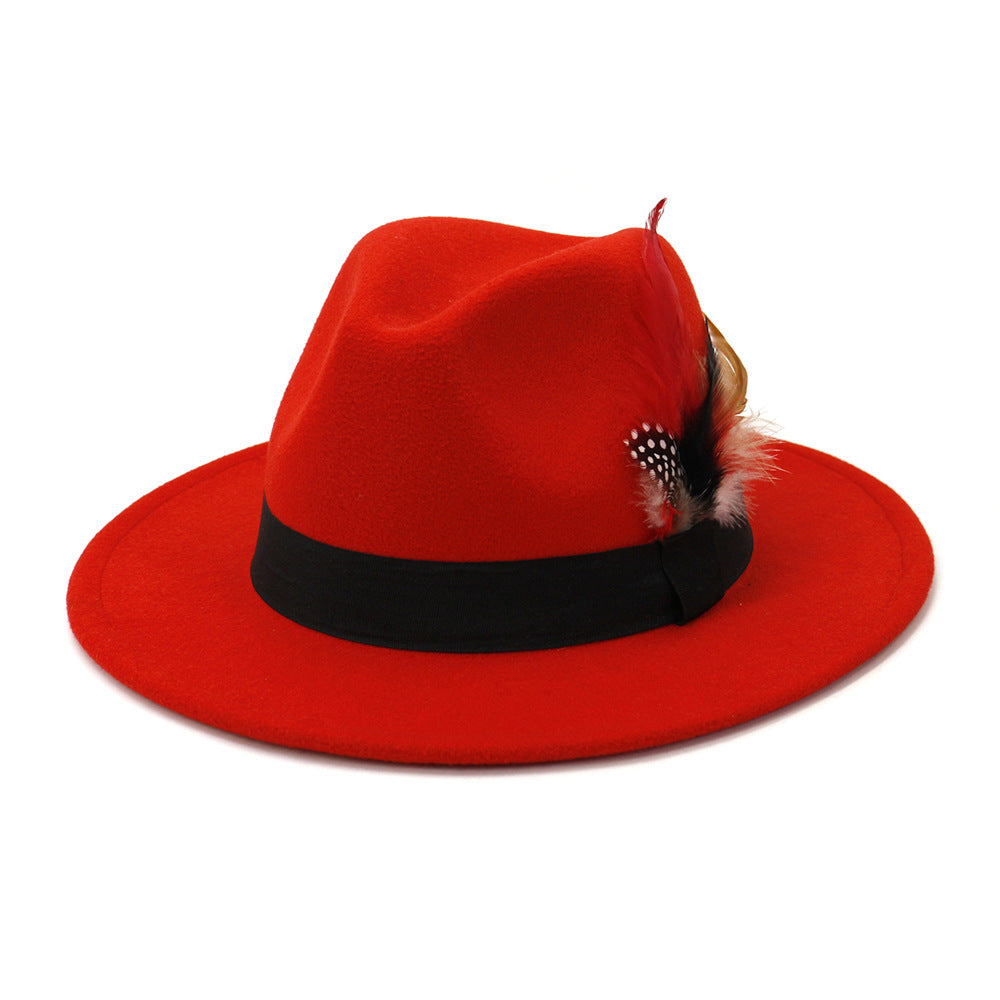 TheCapSpot- Premium Feather Top Hat