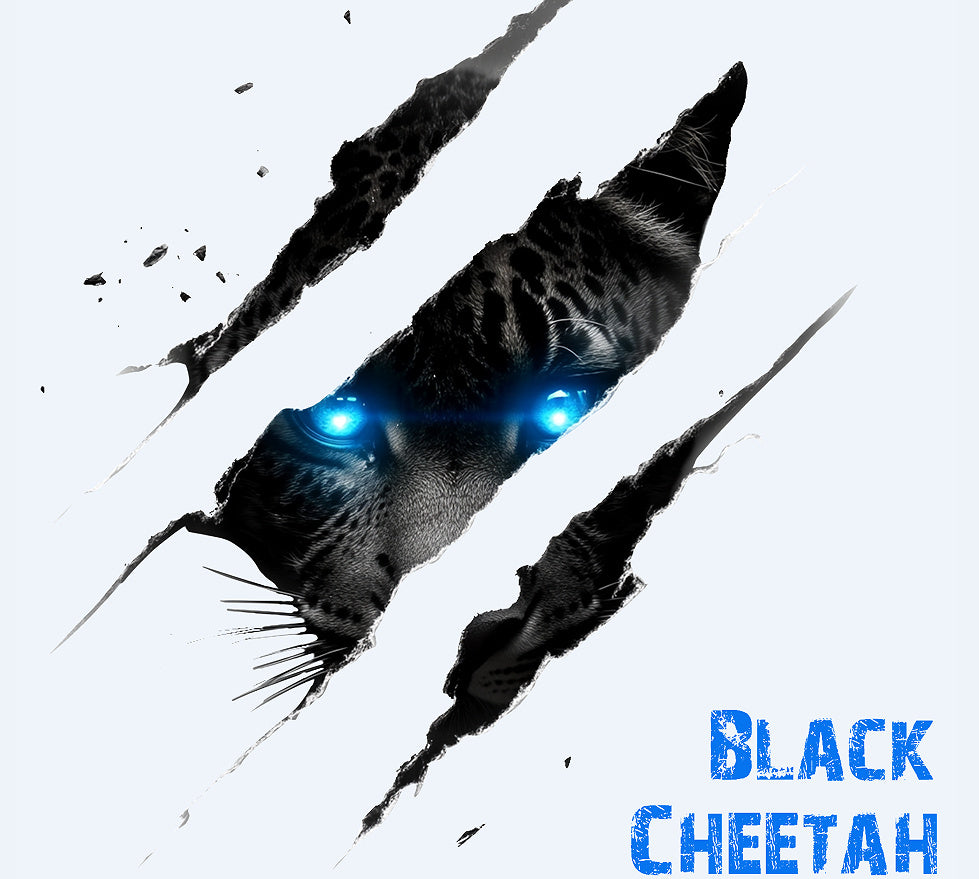 TheCapSpot - Black Cheetah