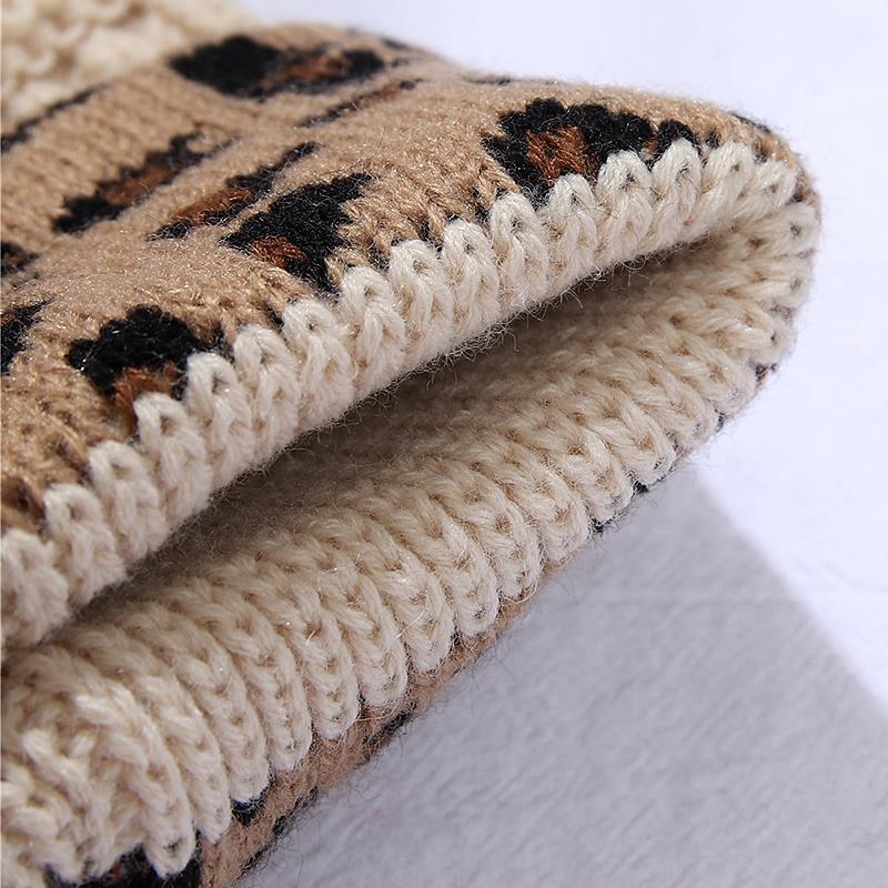 TheCapSpot - Leopard Print Stocking Cap