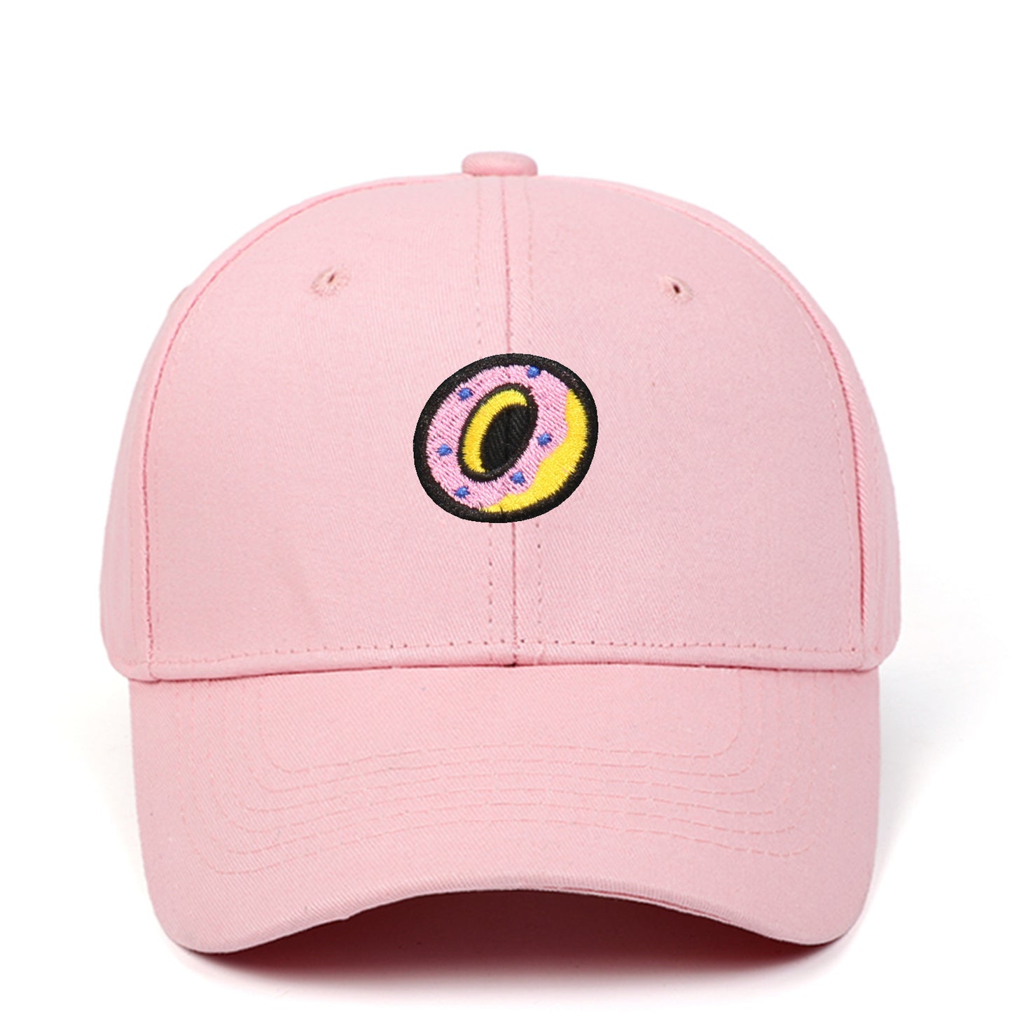 Embroidered Cotton Baseball Cap Fashion Donut Hat