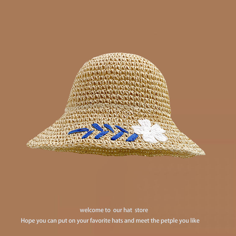 TheCapSpot - Woven Straw Bucket Hat